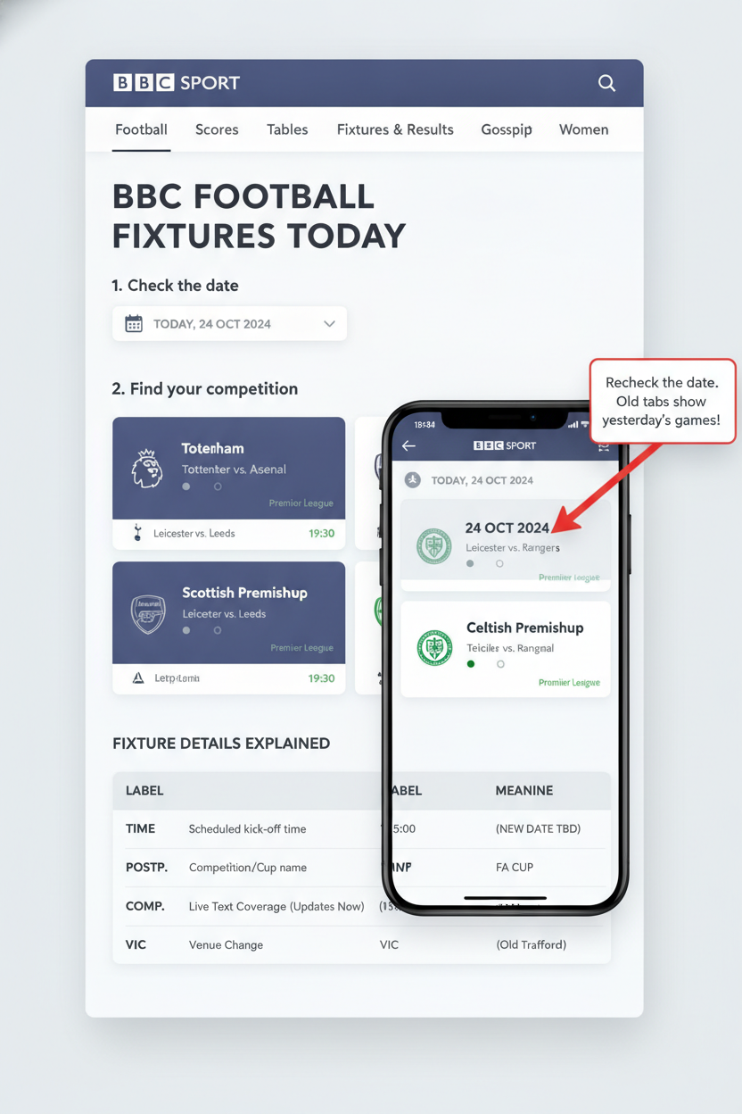 Football fixtures / stadium